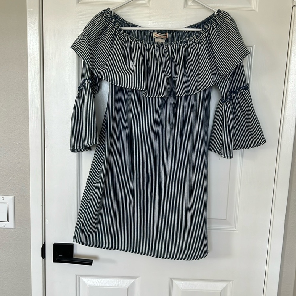 Off the shoulder dress